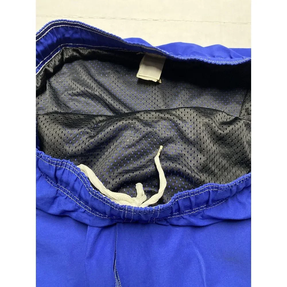 Vintage‎ Nike Swim Trunks Mens XL Blue Pockets Drawstring Lined